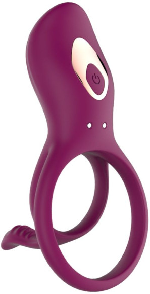 Сливовое эрекционное виброкольцо кольцо AN Germ Сливовое эрекционное виброкольцо кольцо AN Germ
