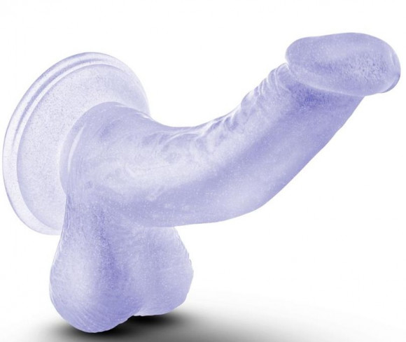 Прозрачно-сиреневый фаллоимитатор Sweet n Hard 8 - 18,4 см.