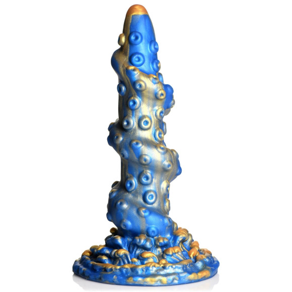 Голубой фантазийный фаллоимитатор Lord Kraken Tentacled Silicone Dildo - 21 см. Голубой фантазийный фаллоимитатор Lord Kraken Tentacled Silicone Dildo - 21 см.