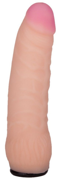 Телесная изогнутая насадка на Harness с коннектором BLACK LINE - 16 см. Телесная изогнутая насадка на Harness с коннектором BLACK LINE - 16 см.