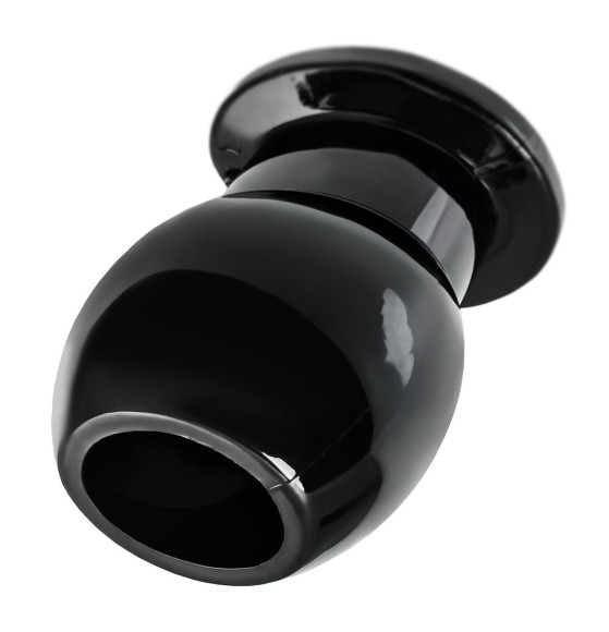 Черная анальная втулка Basic M - 6,5 см. Черная анальная втулка Basic M - 6,5 см.