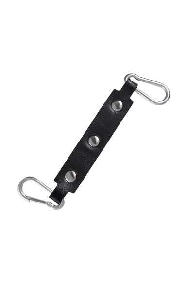 Черно-красные оковы из натуральной кожи Черно-красные оковы из натуральной кожи