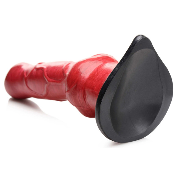 Красный фантазийный фаллоимитатор Hell-Hound Canine Penis Silicone Dildo - 19 см. Красный фантазийный фаллоимитатор Hell-Hound Canine Penis Silicone Dildo - 19 см.
