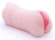Телесный двусторонний мастурбатор - вагина и ротик