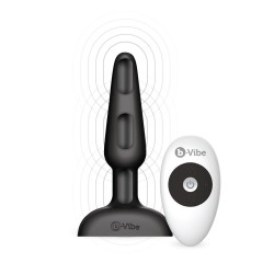 Чёрная анальная вибропробка с 3 источниками вибрации TRIO REMOTE CONTROL PLUG BLACK - 13,5 см. Чёрная анальная вибропробка с 3 источниками вибрации TRIO REMOTE CONTROL PLUG BLACK - 13,5 см.