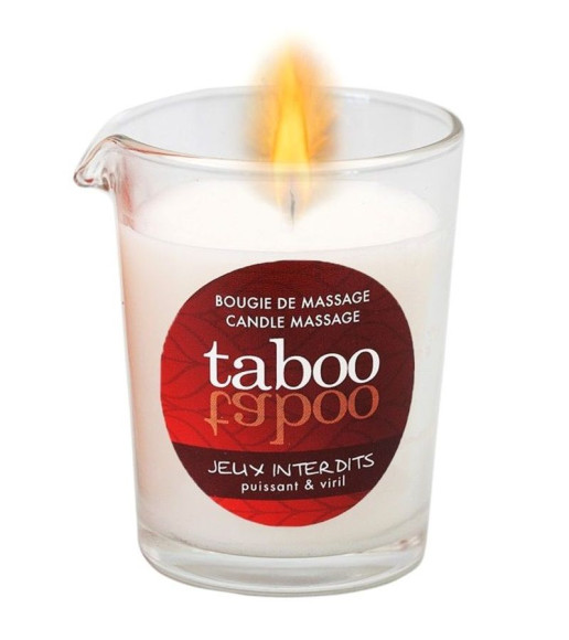 Массажное аромамасло с афродизиаками для мужчин RUF Taboo Jeux interdits - 60 гр. Массажное аромамасло с афродизиаками для мужчин RUF Taboo Jeux interdits - 60 гр.