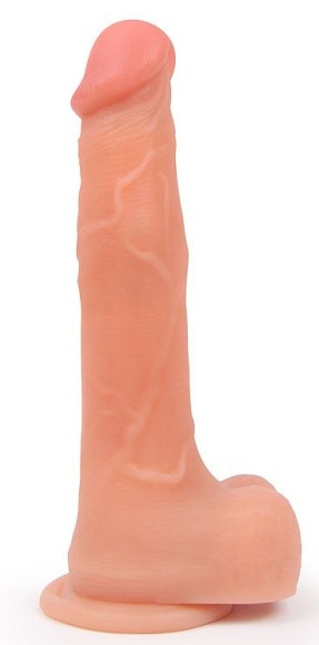 Телесный вибратор с возвратно-поступательным механизмом и шариками Телесный вибратор с возвратно-поступательным механизмом и шариками