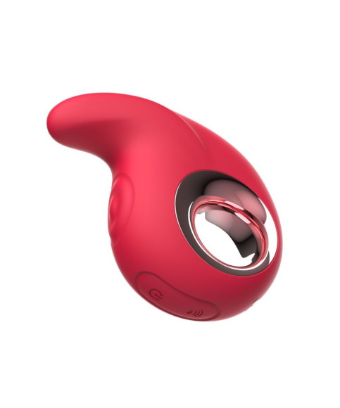 Красный клиторальный массажер с функцией постукивания Красный клиторальный массажер с функцией постукивания