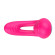 Розовое виброкольцо с пультом ДУ Розовое виброкольцо с пультом ДУ