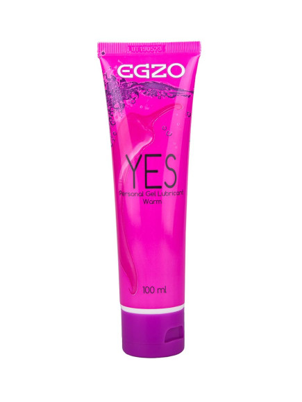 Согревающий лубрикант на водной основе Egzo Yes - 100 мл. Согревающий лубрикант на водной основе Egzo Yes - 100 мл.