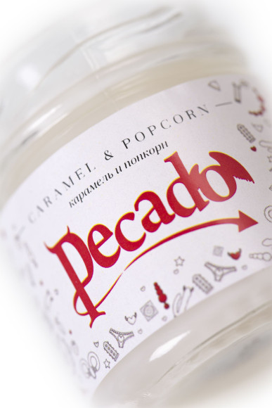 Массажная свеча Caramel & Popcorn - 35 мл. Массажная свеча Caramel & Popcorn - 35 мл.