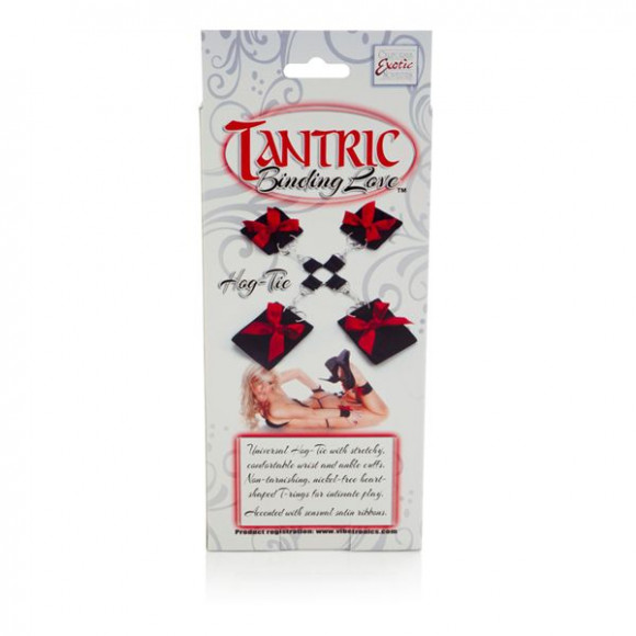 Фиксаторы с красными бантиками Hog-Tie