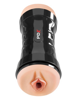 Двусторонний мастурбатор в колбе Super Flip-A-Pussy Over