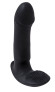 Чёрный массажёр простаты с вибрацией Чёрный массажёр простаты с вибрацией