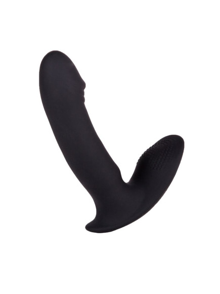Чёрный массажёр простаты с вибрацией Чёрный массажёр простаты с вибрацией