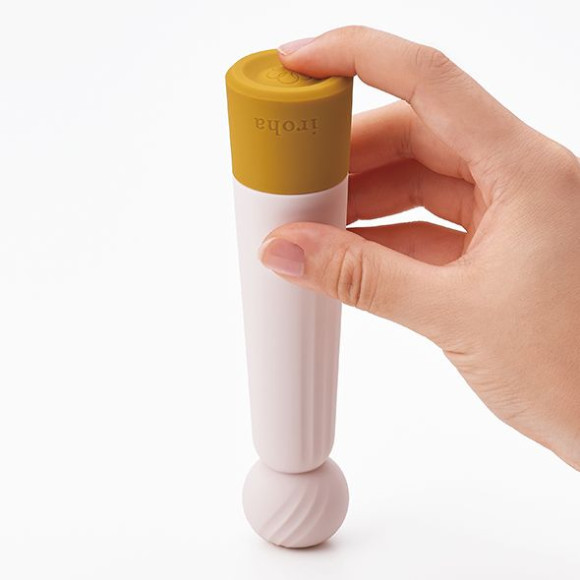 Нежно-розовый вибратор с шаровидной мягкой головкой IROHA Rin Kogane - 14,8 см. Нежно-розовый вибратор с шаровидной мягкой головкой IROHA Rin Kogane - 14,8 см.