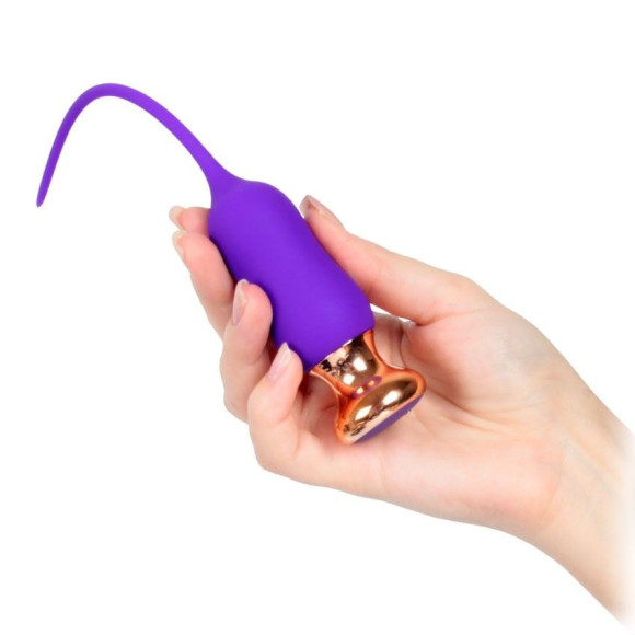 Фиолетовый тонкий стимулятор Nipple Vibrator - 23 см. Фиолетовый тонкий стимулятор Nipple Vibrator - 23 см.