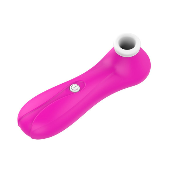 Малиновый вакуум-волновой стимулятор клитора - 12,5 см. Малиновый вакуум-волновой стимулятор клитора - 12,5 см.