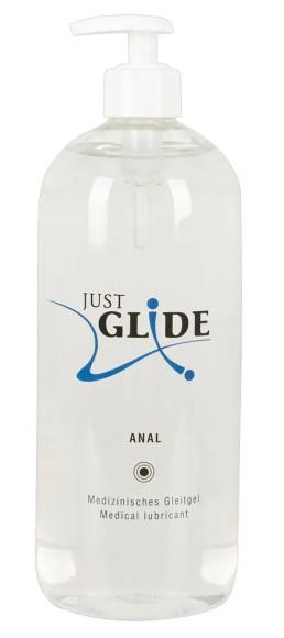 Анальный гель-лубрикант Just Glide Anal - 1000 мл. Анальный гель-лубрикант Just Glide Anal - 1000 мл.