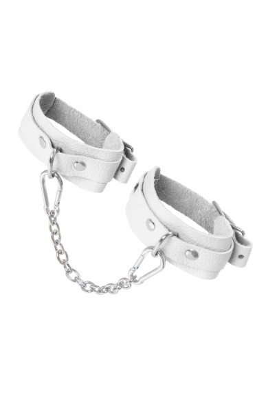 Белые мини-оковы со скруглёнными углами