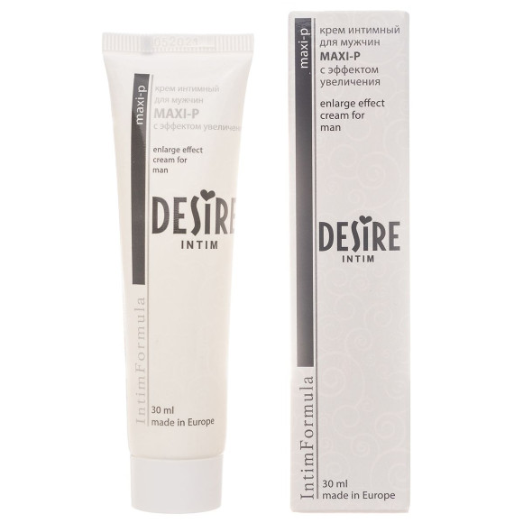 Увеличивающий интимный крем для мужчин MAXI-P - 30 мл. Увеличивающий интимный крем для мужчин MAXI-P - 30 мл.