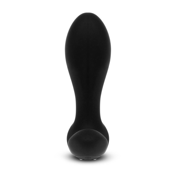 Черный анальный стимулятор с расширением и вибрацией Expand Plug - 10,5 см. Черный анальный стимулятор с расширением и вибрацией Expand Plug - 10,5 см.