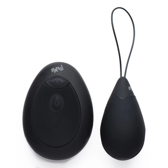 Черное виброяйцо с пультом ДУ 10X Silicone Vibrating Egg Черное виброяйцо с пультом ДУ 10X Silicone Vibrating Egg