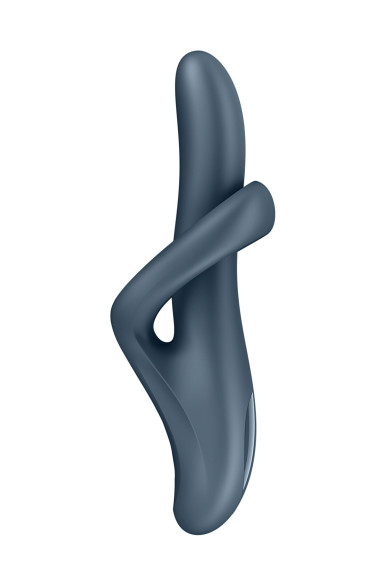 Серый вибратор-ротатор с функцией нагрева Heat Flex 4 - 23 см. Серый вибратор-ротатор с функцией нагрева Heat Flex 4 - 23 см.