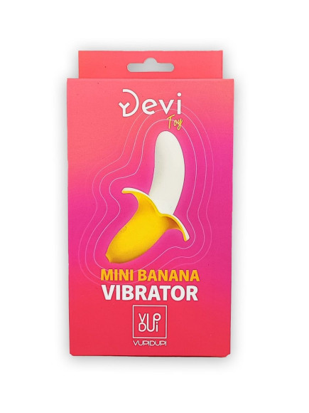 Оригинальный мини-вибратор в форме банана Mini Banana - 13 см. Оригинальный мини-вибратор в форме банана Mini Banana - 13 см.