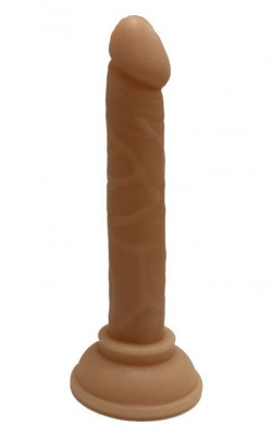 Телесный анальный фаллоимитатор Little Joe 4.72 - 13,7 см.