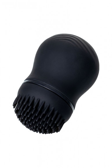 Черный стимулятор клитора PPP CURU-CURU BRUSH ROTER