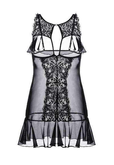 Изысканная сорочка с открытой грудью Margarita Изысканная сорочка с открытой грудью Margarita