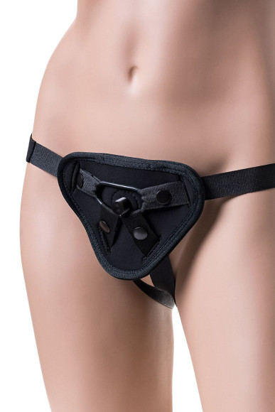 Черные трусики для страпона Master Черные трусики для страпона Master