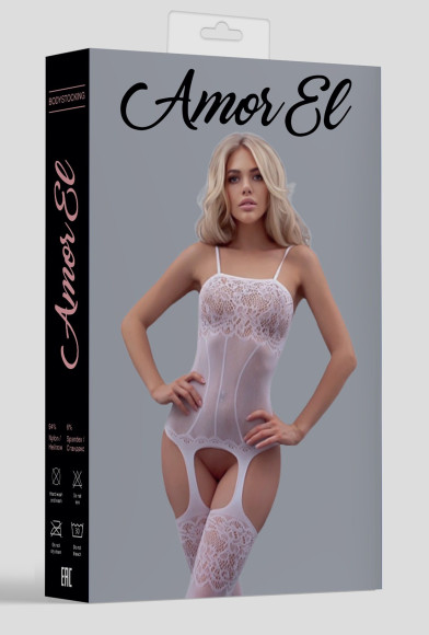 Полупрозрачный боди-комбинезон Isabel Полупрозрачный боди-комбинезон Isabel