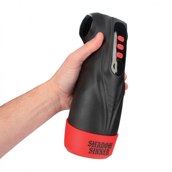 Интерактивный мастурбатор Raven с вакуумом, вибрацией и подсветкой