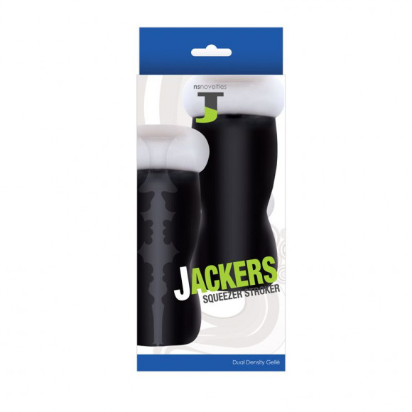 Белый мастурбатор Jackers Sqeezer
