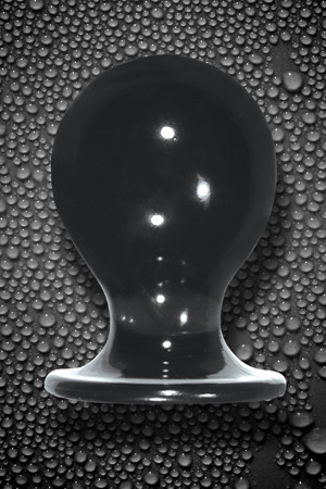 Средняя темно-серая анальная пробка ORBITE