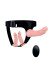Женский страпон с 3 насадками и вибрацией