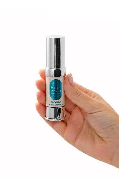 Стимулирующий бальзам для клитора Clit Pwr с ароматом кокоса - 15 мл. Стимулирующий бальзам для клитора Clit Pwr с ароматом кокоса - 15 мл.