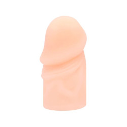 Насадка-удлинитель на пенис фаллической формы - 7,5 см. Насадка-удлинитель на пенис фаллической формы - 7,5 см.