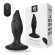 Черный анальный вибромассажер Whirlwind-RCT - 14,4 см. Черный анальный вибромассажер Whirlwind-RCT - 14,4 см.
