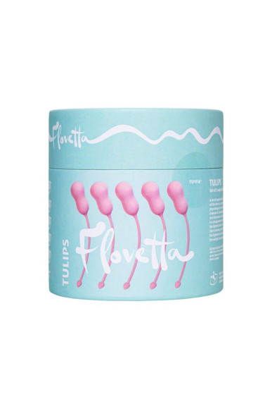 Набор из 5 розовых вагинальных шариков Tulips Набор из 5 розовых вагинальных шариков Tulips