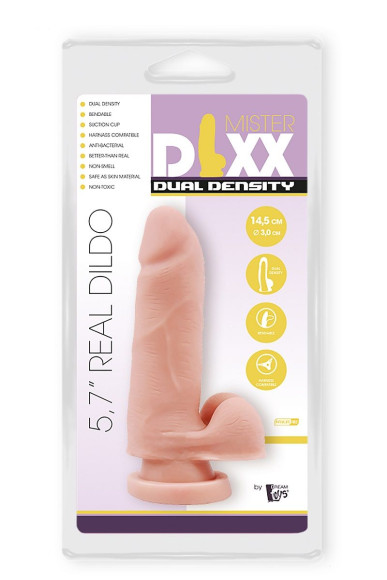 Телесный фаллоимитатор-реалистик Dual Density Dildo - 14,5 см. Телесный фаллоимитатор-реалистик Dual Density Dildo - 14,5 см.