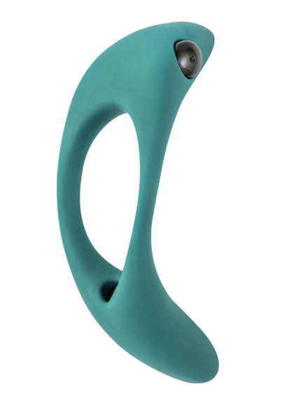 Зеленое эрекционное виброкольцо Lunar Зеленое эрекционное виброкольцо Lunar