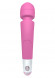 Розовый вибромассажер Soft Touch Body Wand - 20 см.