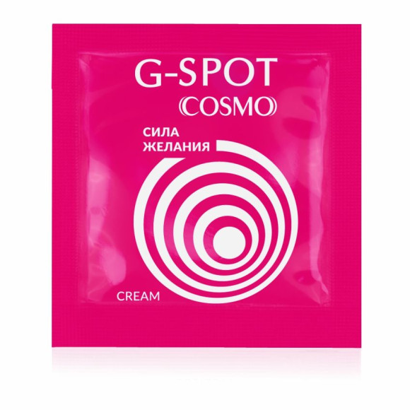Стимулирующий интимный крем для женщин Cosmo G-spot - 2 гр. Стимулирующий интимный крем для женщин Cosmo G-spot - 2 гр.