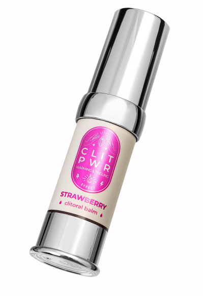 Стимулирующий бальзам для клитора Clit Pwr с ароматом клубники - 15 мл. Стимулирующий бальзам для клитора Clit Pwr с ароматом клубники - 15 мл.