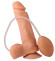 Фаллоимитатор-реалистик с грушей - 19 см. Фаллоимитатор-реалистик с грушей - 19 см.