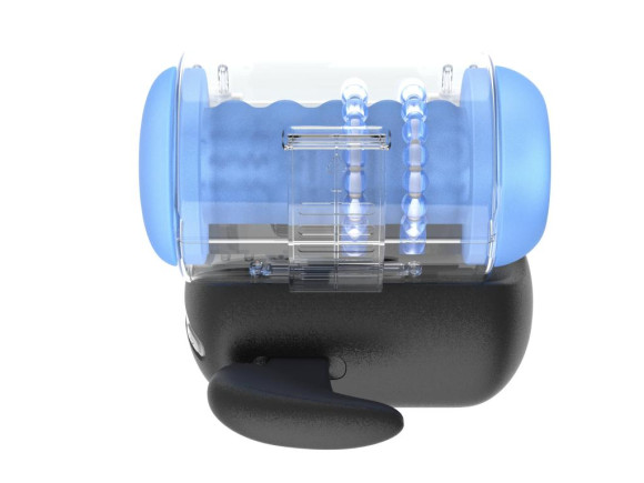 Инновационный робот-мастурбатор Black Knight с массажем бусинами Инновационный робот-мастурбатор Black Knight с массажем бусинами