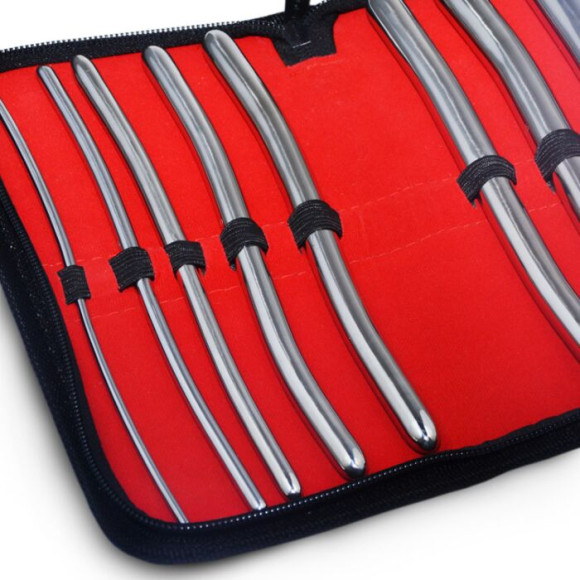 Набор из 8 уретральных расширителей Hegar 8 Urethral Sounds Набор из 8 уретральных расширителей Hegar 8 Urethral Sounds